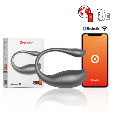 Ovetto Vibrante Oninder Black con App Gratis per Piacere Intenso